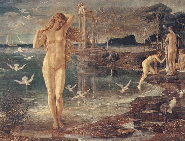 Walter Crane The Renaissance of Venus oil painting image
